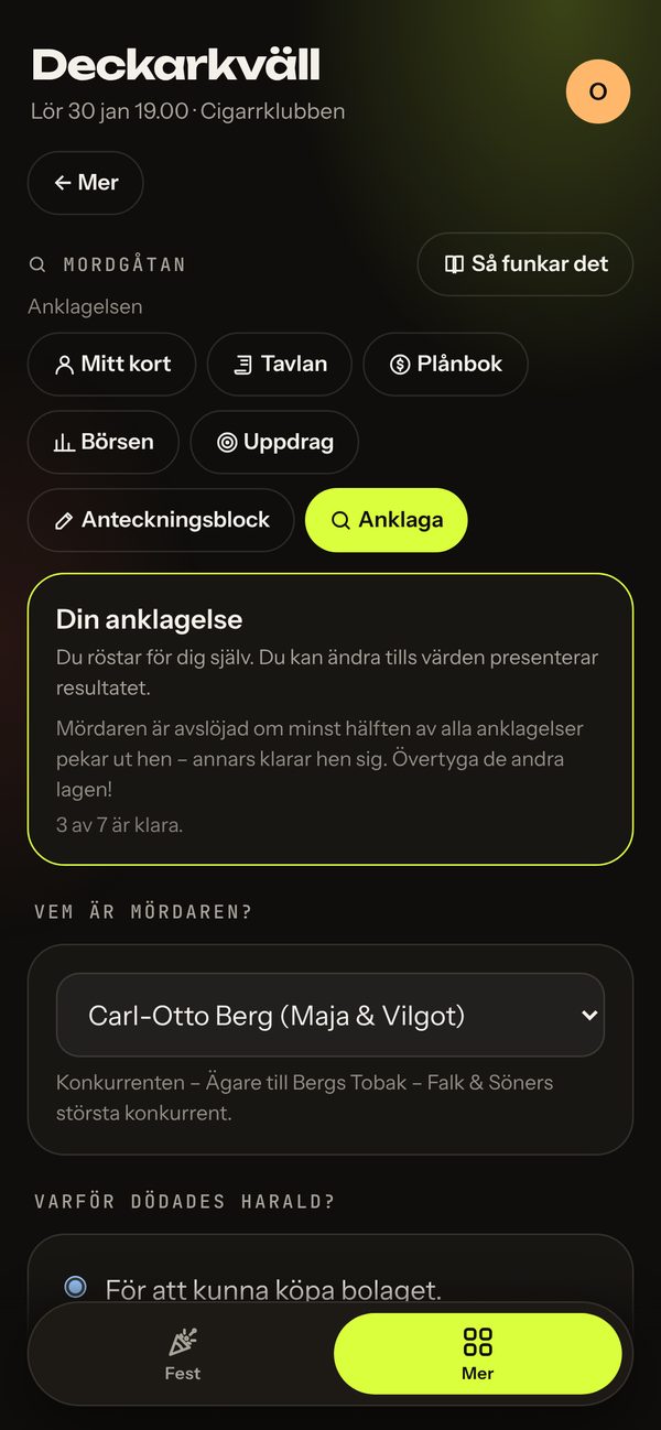 Lagets anklagelse: vem, varför och hur